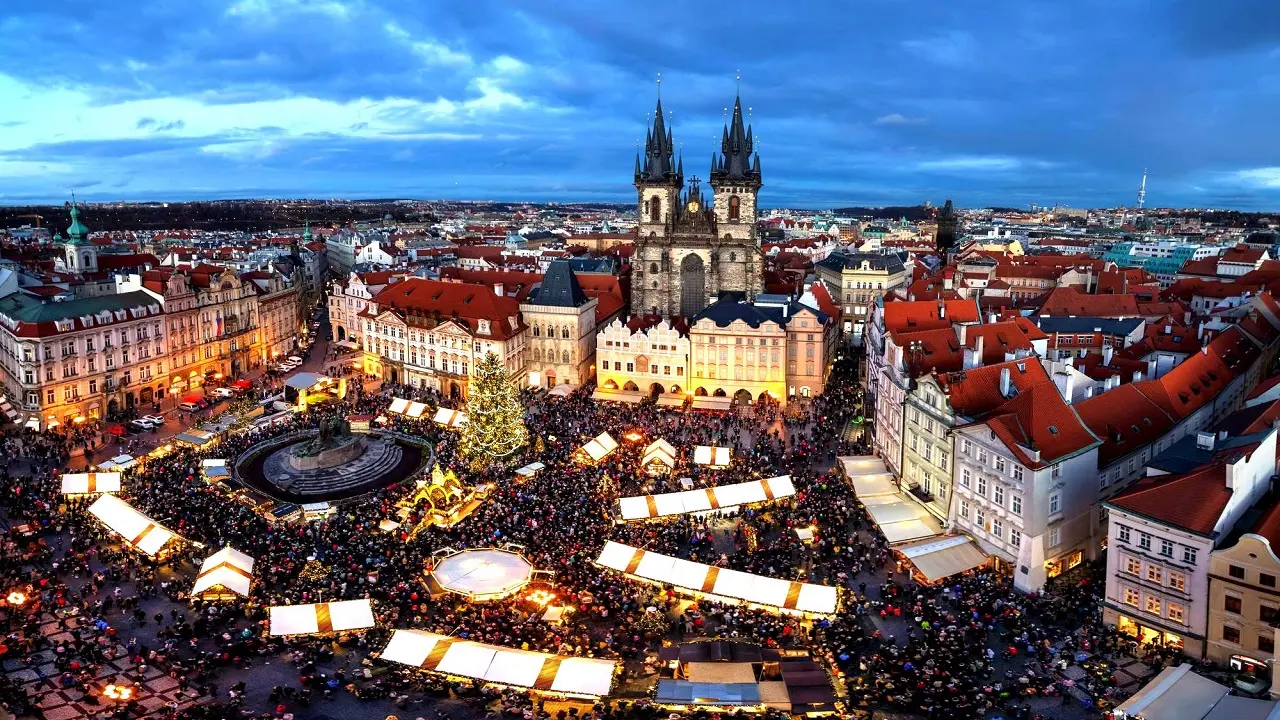 christmas market Prague