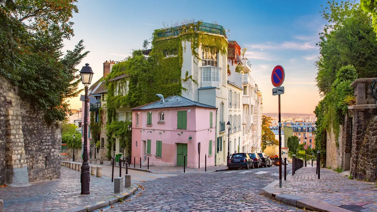 Montmarte: Rue de l'Abreuvoir