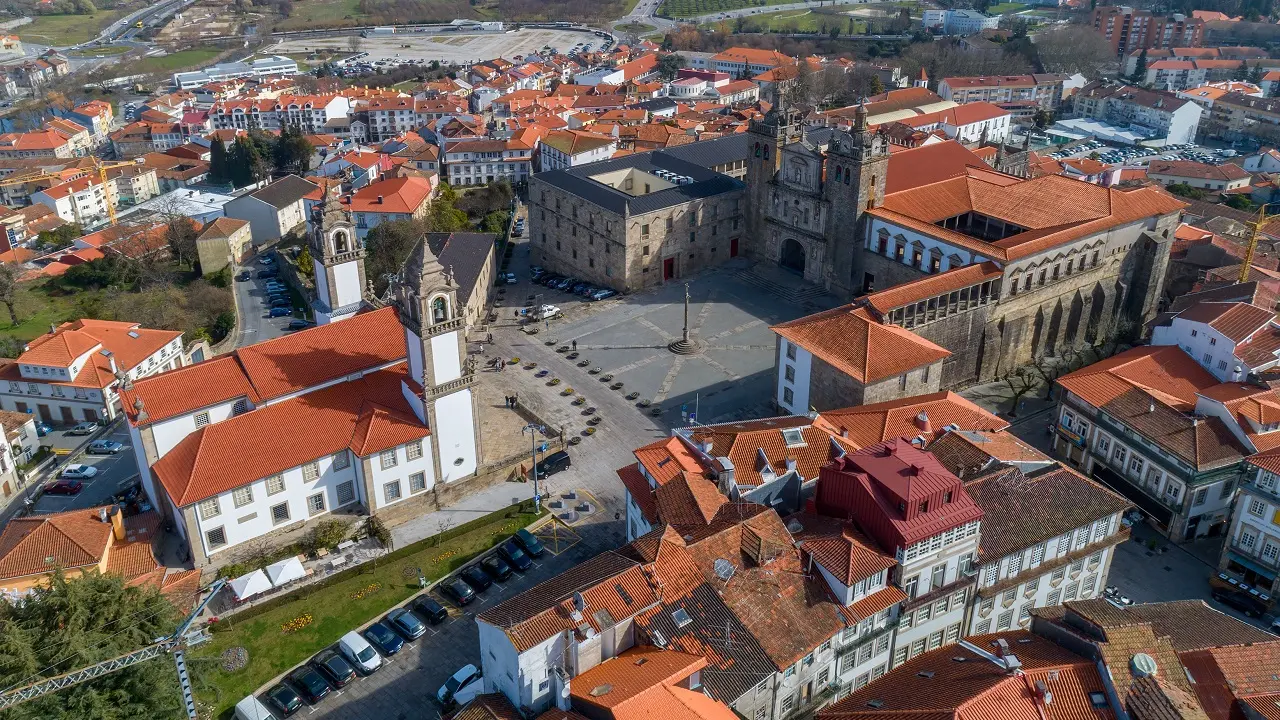 Cidade histórica de Viseu: Natal em Portugal