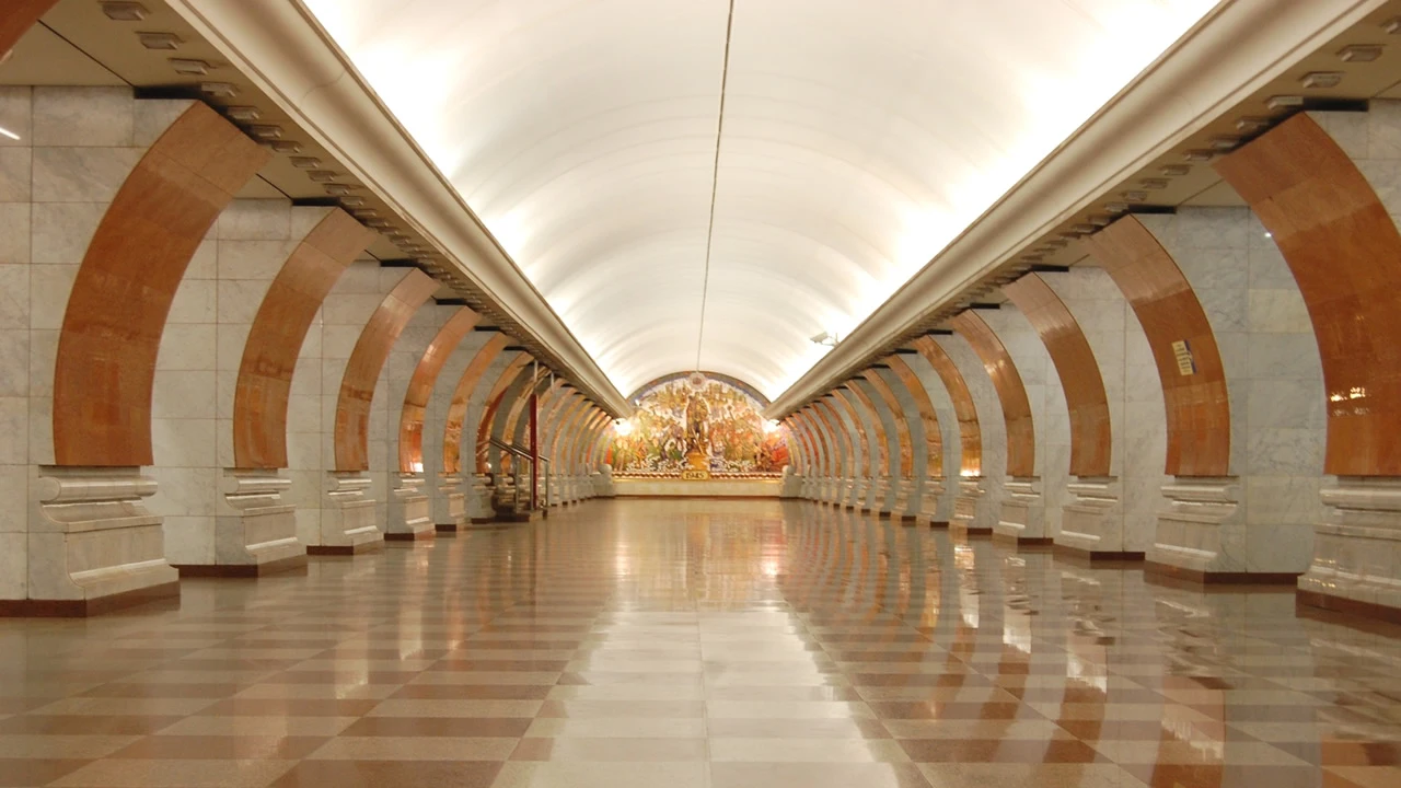 Estações de metrô mais bonitas do mundo.