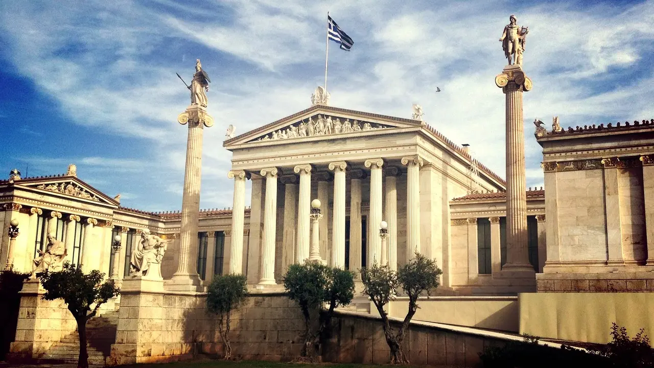 Escola de Filosofia em Atenas 