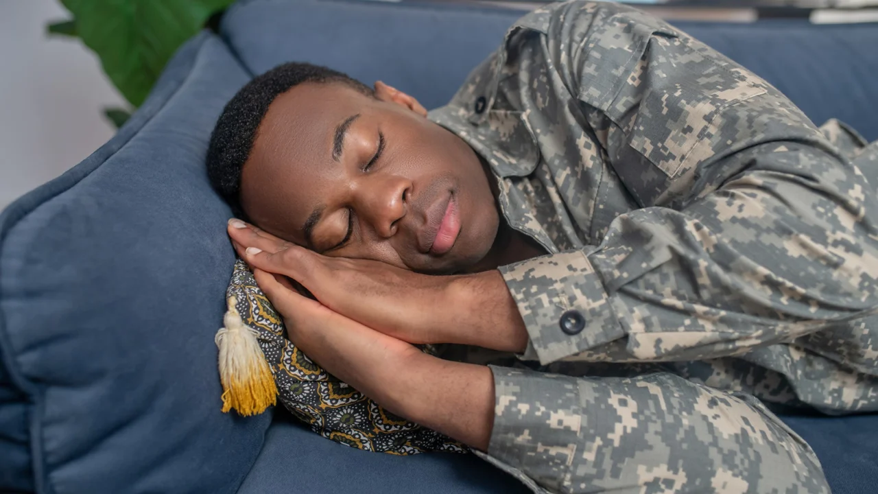 Método militar para dormir.