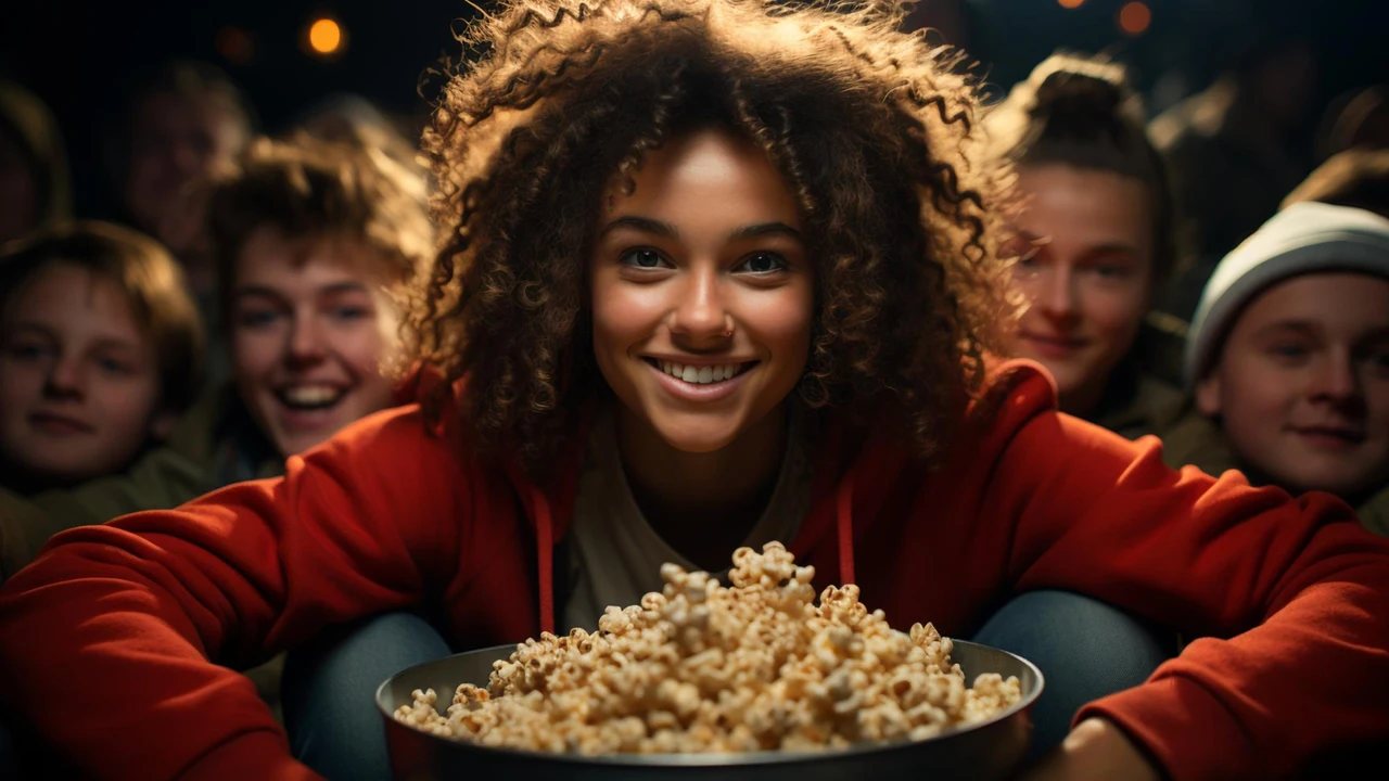 Por que comemos pipoca vendo filmes?