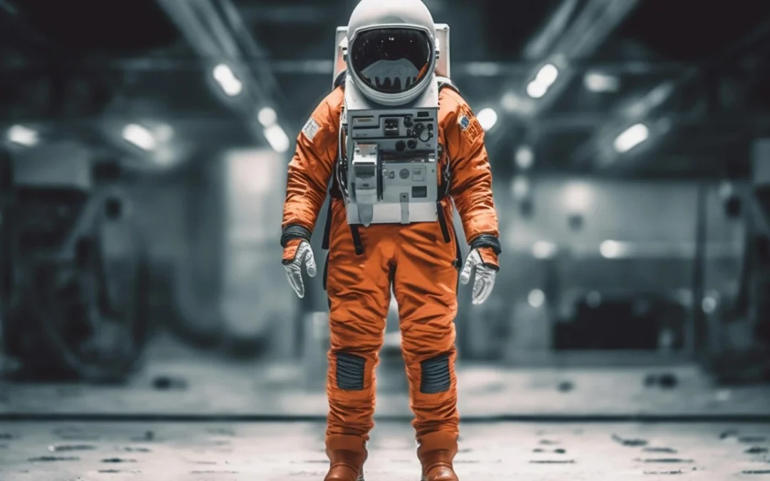 Por que os astronautas usam laranja durante a decolagem?