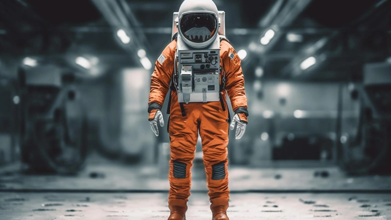 Por que os astronautas usam laranja durante a decolagem?